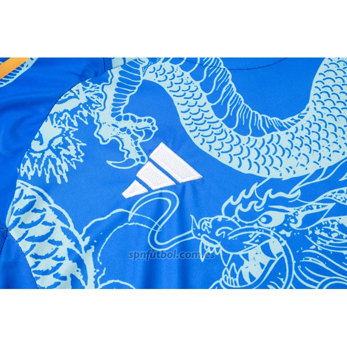 Chandal del Real Madrid Dragon Manga Corta 2024-2025 Azul - Pantalon Corto